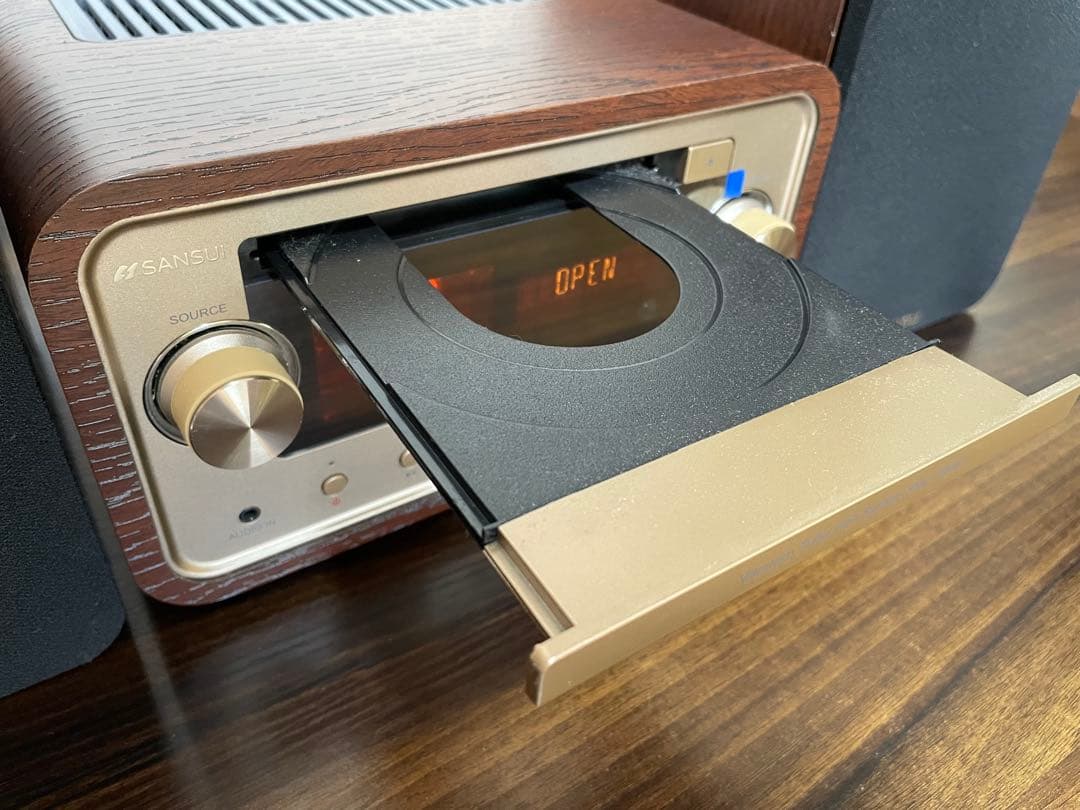 【完品・美品】SANSUI SMC-300BT 元箱付 Bluetooth CD