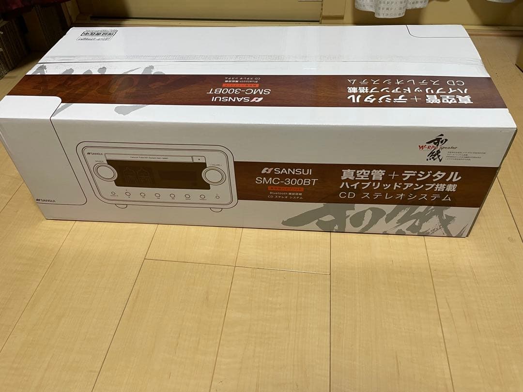 【完品・美品】SANSUI SMC-300BT 元箱付 Bluetooth CD