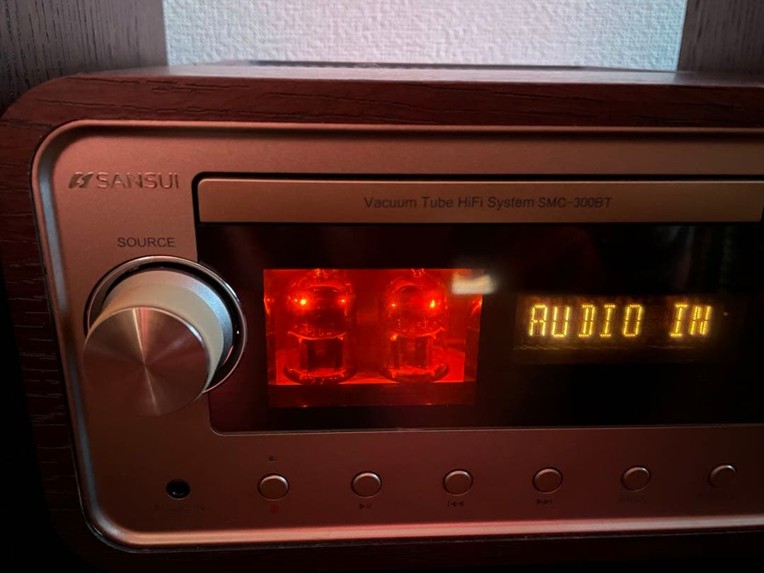 【完品・美品】SANSUI SMC-300BT 元箱付 Bluetooth CD