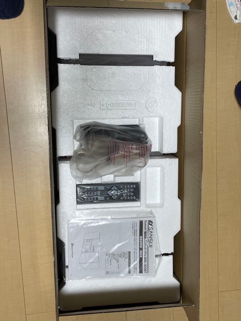 【完品・美品】SANSUI SMC-300BT 元箱付 Bluetooth CD