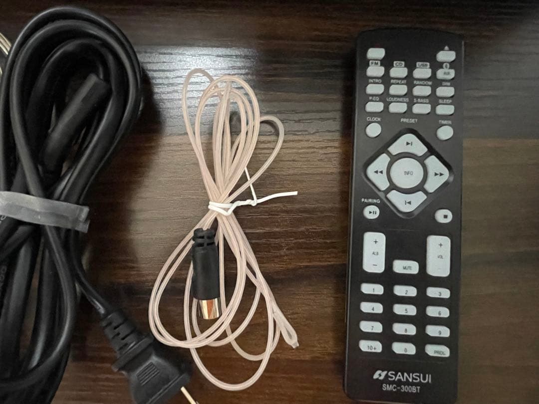 【完品・美品】SANSUI SMC-300BT 元箱付 Bluetooth CD