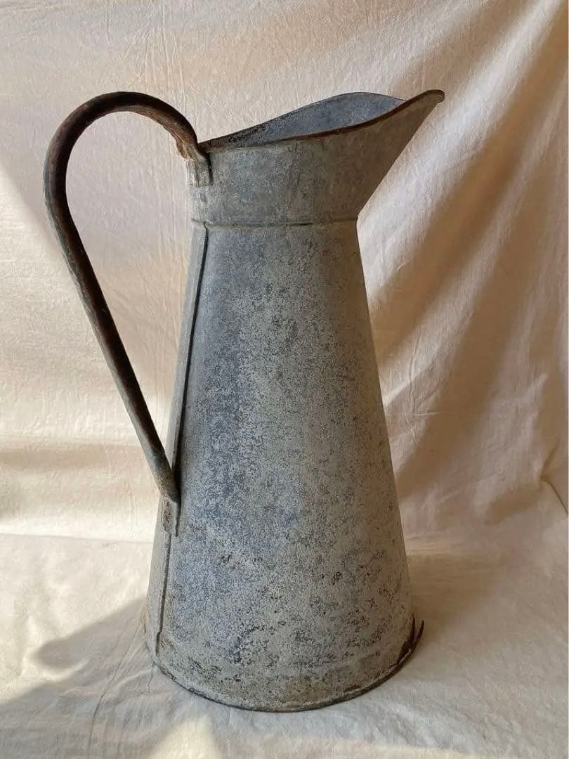フランスアンティーク　ピッチャー　水差し　ガーデニング