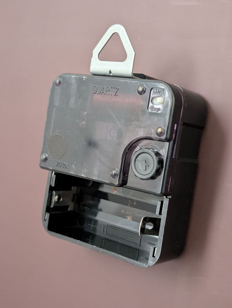 70's-80's EVITA ミラー ウォールクロック レトロ スペースエイジ