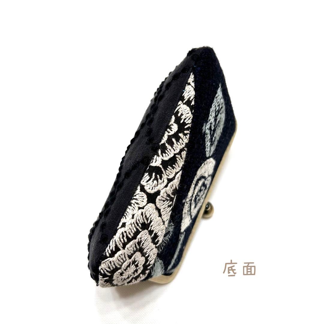 ミナペルホネン　ハンドメイド　がま口⭐️カメリアgoodold⭐️財布カードケース