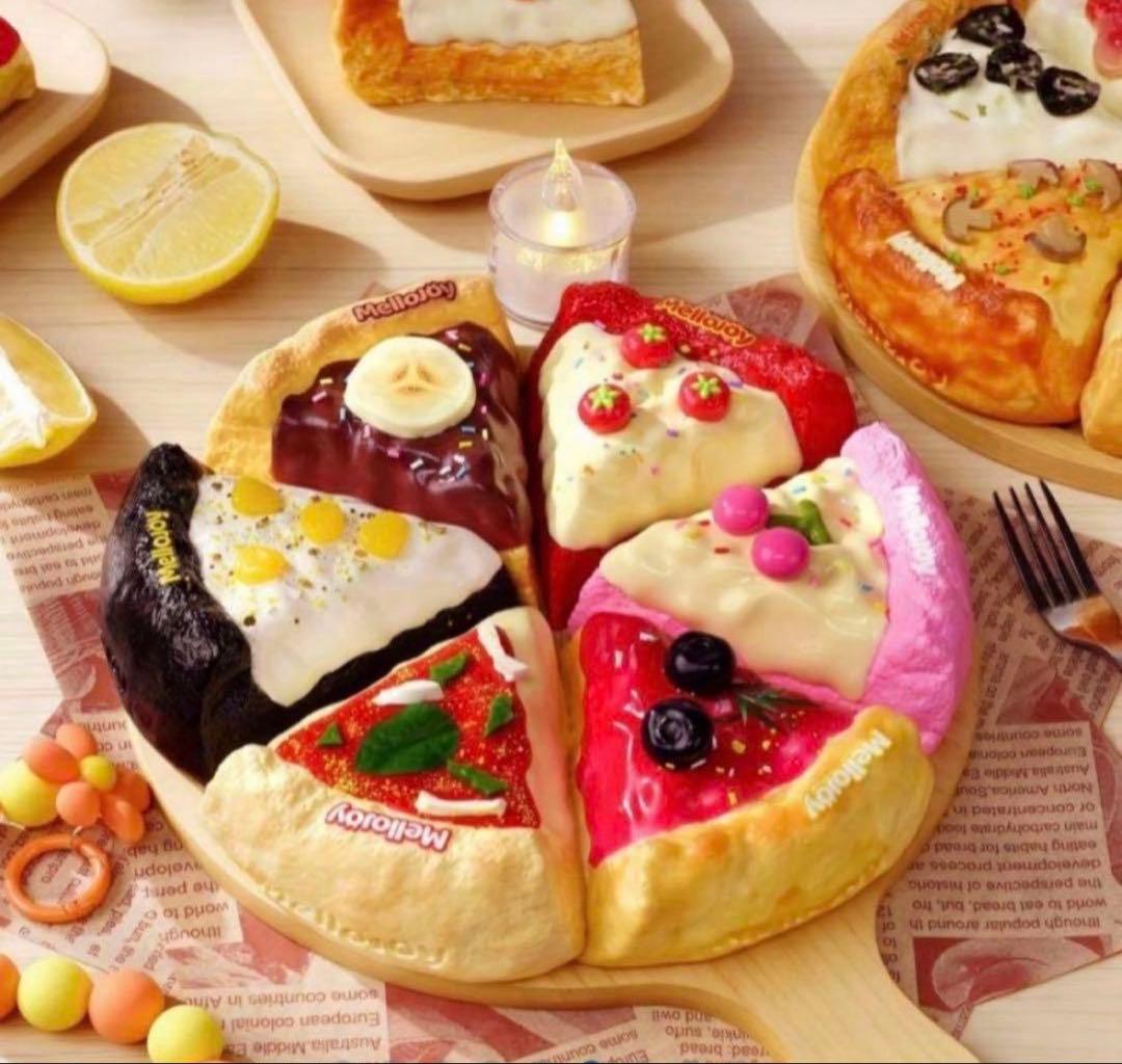 メロジョイ♡mellojoy ♡スクイーズ♡ピザ♡ピンク箱 新品 未開封