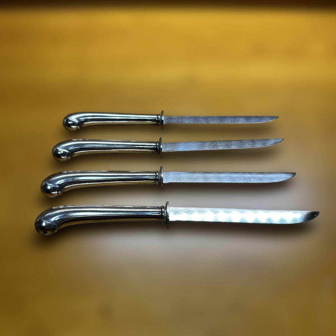 純銀　GORHAM &  テーブルナイフ　184g スターリング