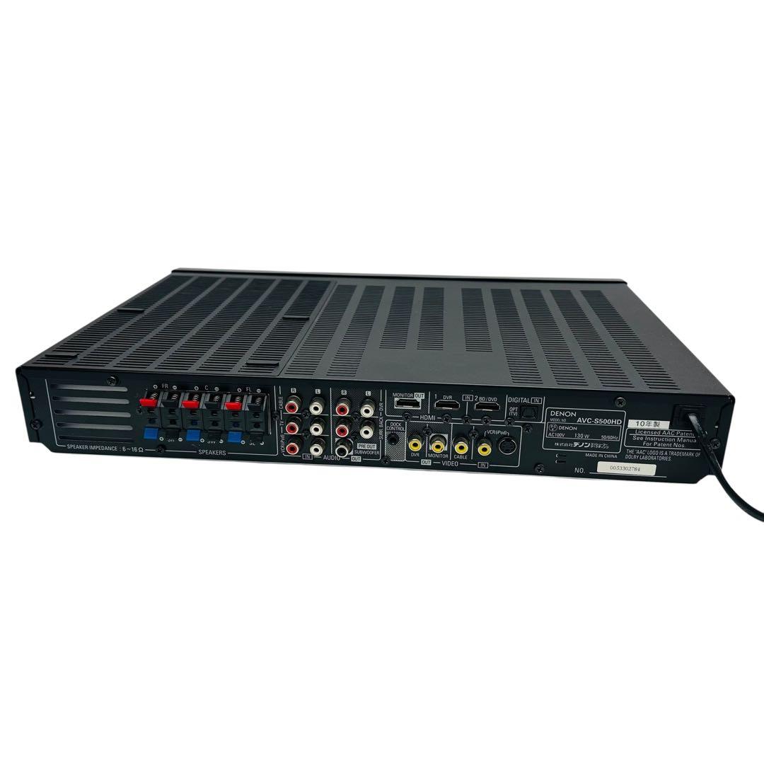 DENON AVC-S500HD AVサラウンドアンプ 5.1ch