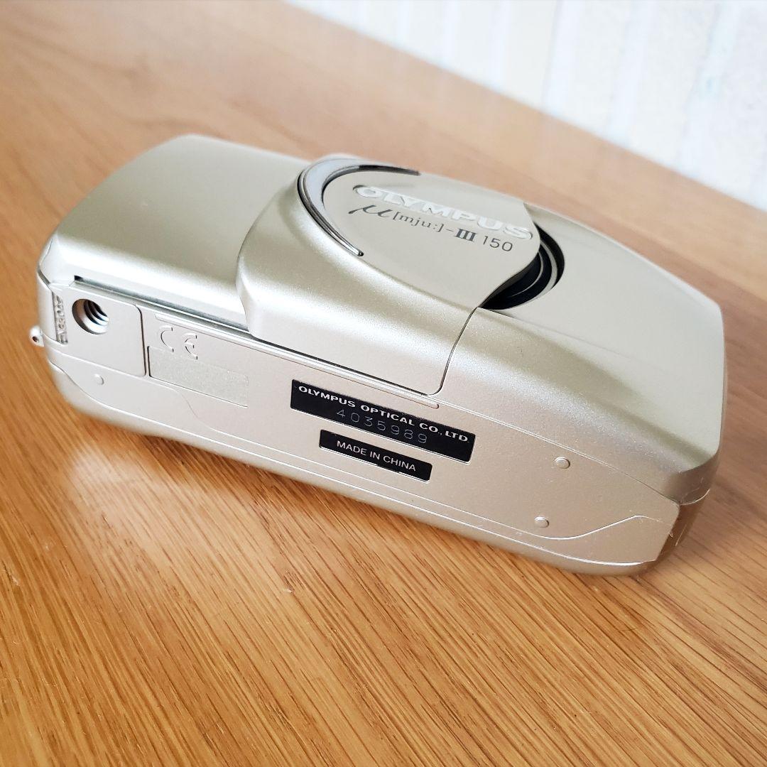 オリンパス μ[mju:]（ミュー）-III 150 カメラ