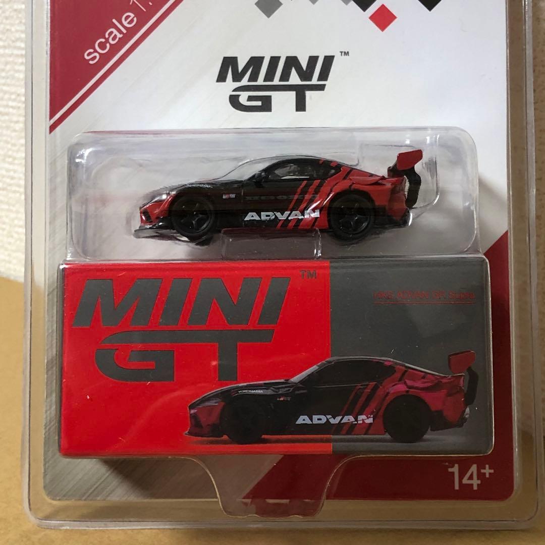MINI GT ミニGT　HKS ADVAN　トヨタ GR スープラ　トイザらス