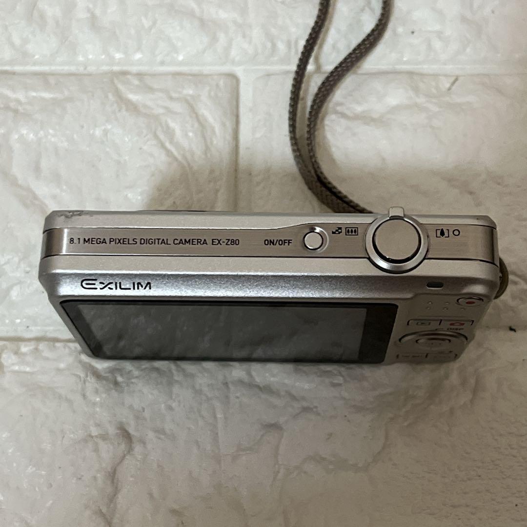 CASIO EXILIM EX-Z80 シルバー　動作確認済み 付属品あり