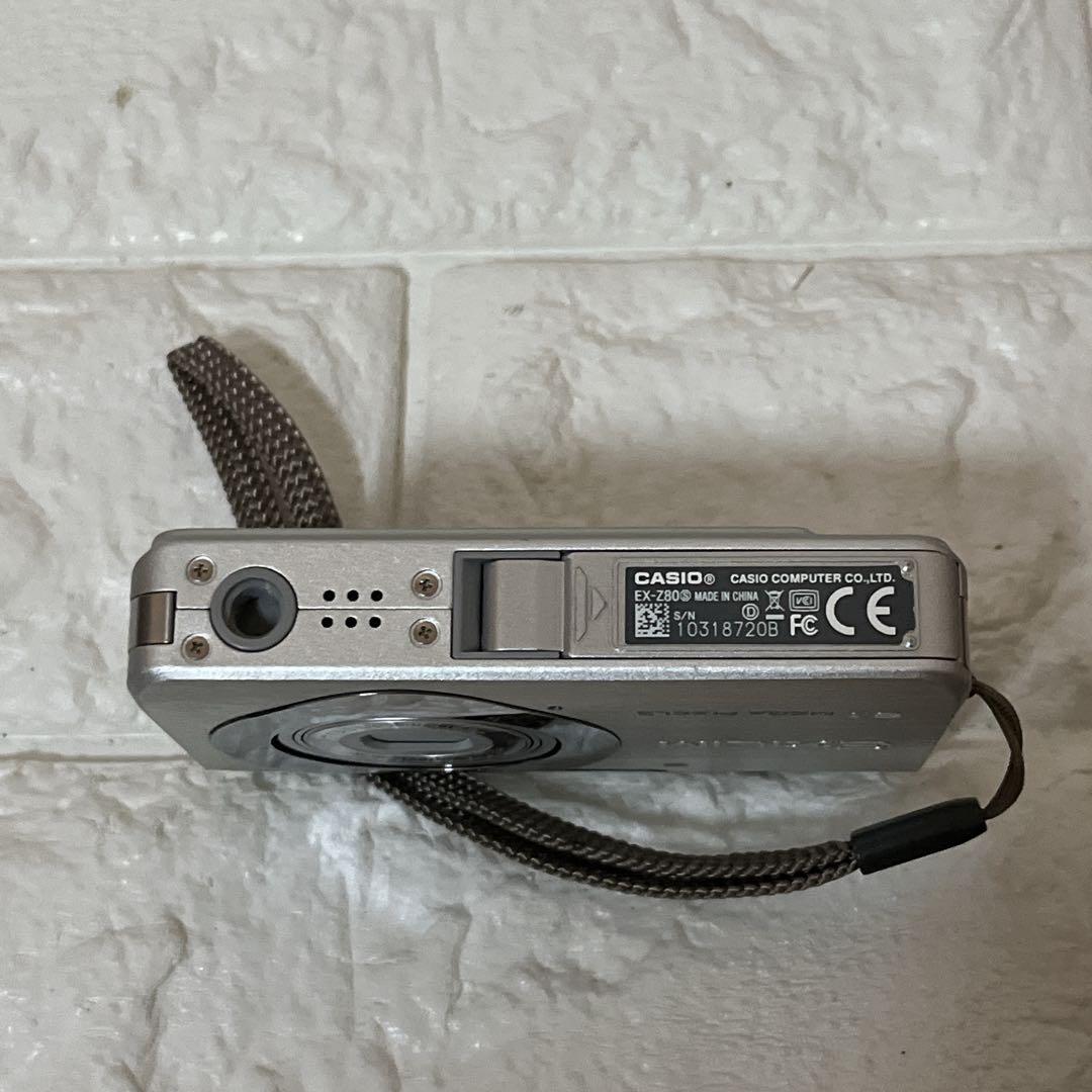 CASIO EXILIM EX-Z80 シルバー　動作確認済み 付属品あり