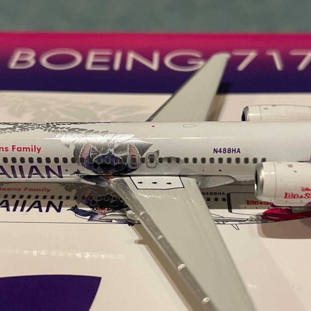 HAWAIIAN AIRLINES 717-200 リロアンドスティッチ PH