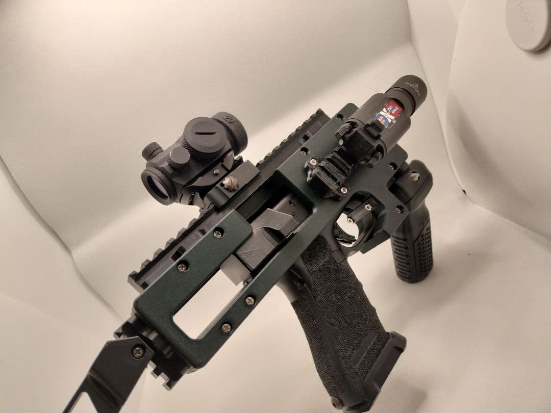3Dプリンター製 グロック カービンキットサバゲー ミリタリーパーツ