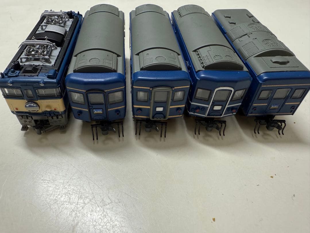 【加工多数】Bトレ EF510-500＋24系北斗星12両（N化済・2M付）