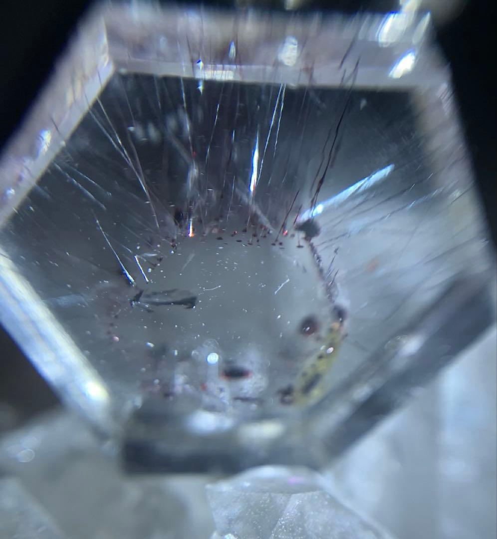 ⭐️神秘的⭐️スーパーセブン　六芒星　ペンダントトップ　レピドクロサイト　ゲーサイト