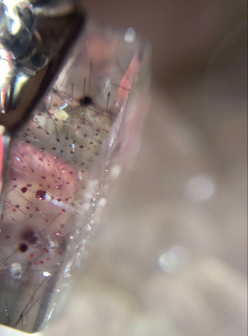 ⭐️神秘的⭐️スーパーセブン　六芒星　ペンダントトップ　レピドクロサイト　ゲーサイト