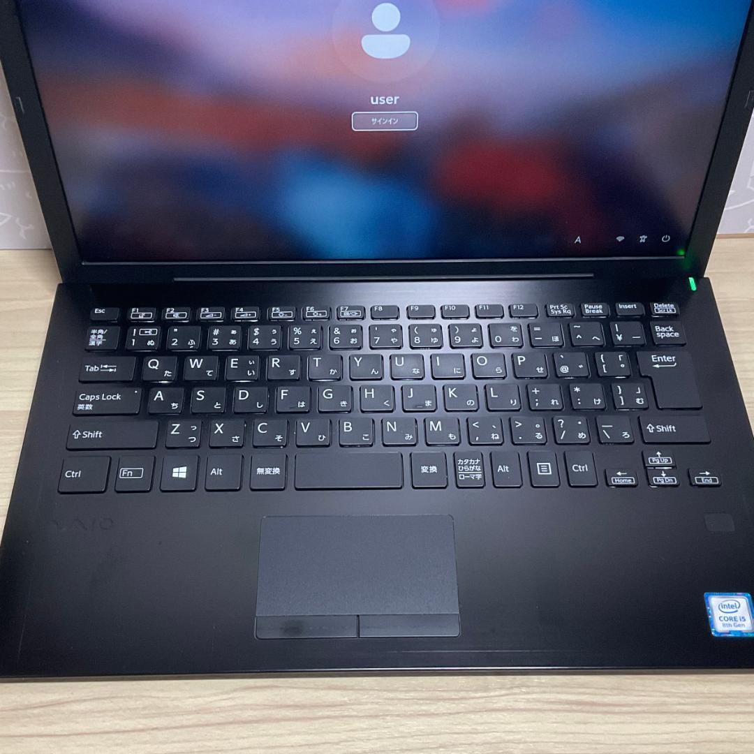 VAIO Pro i5/8GB/SSD 256GB　高級　指紋認証　すぐ使える②