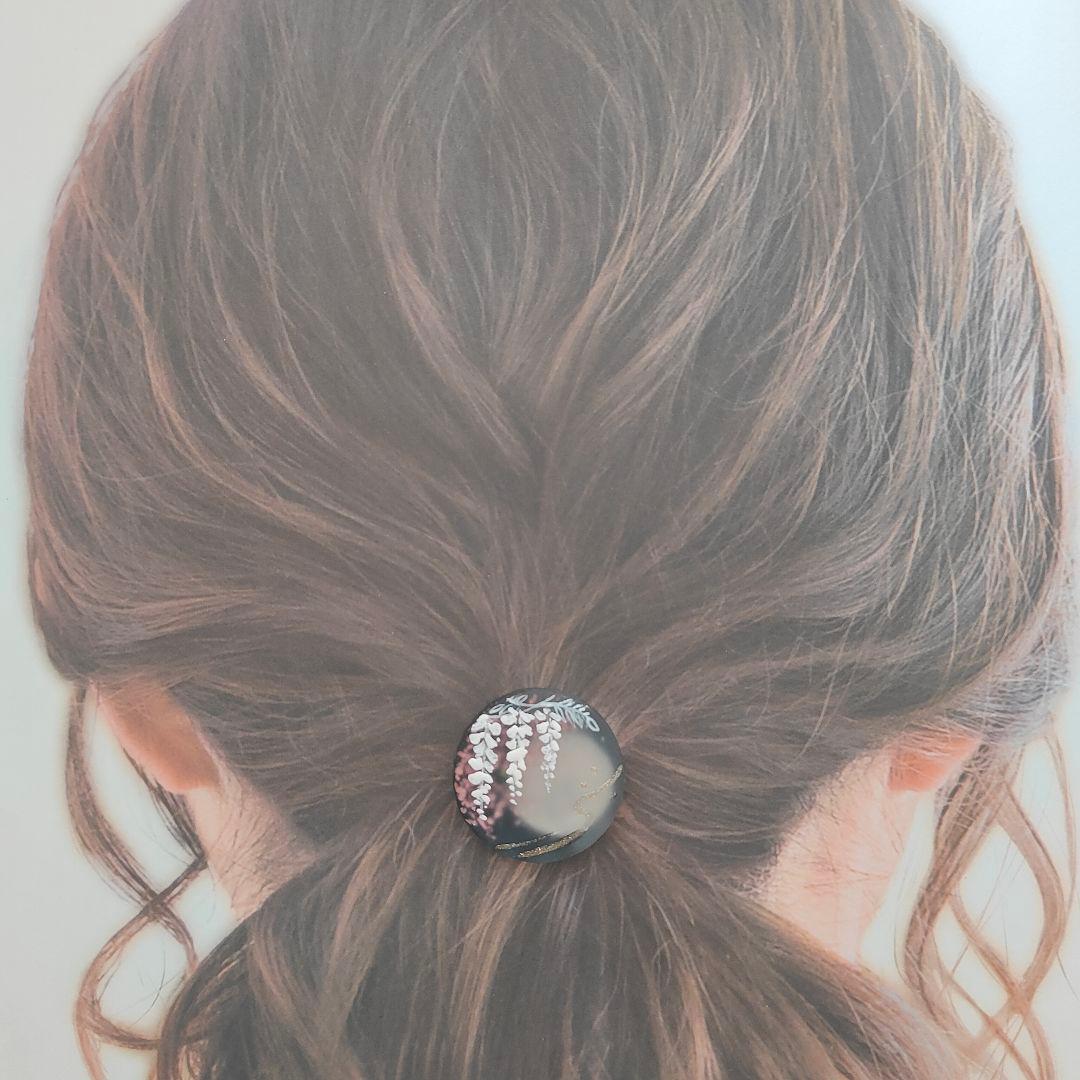 【790】ハンドメイド　レジン　ヘアゴム　ポニーフック