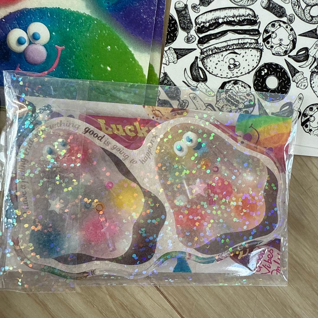 uggoly's ブラックサンドクッキー　バッグチャーム おまけ付き