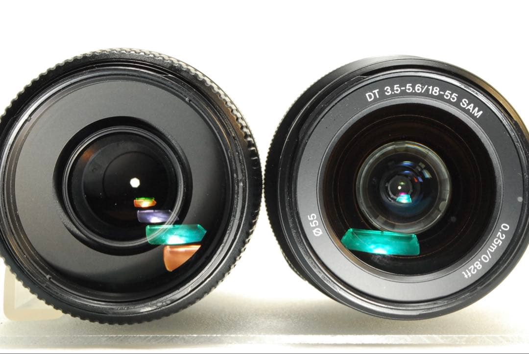 SONY α55 ❤️超望遠300mm ダブルレンズ 一眼レフ スマホ転送