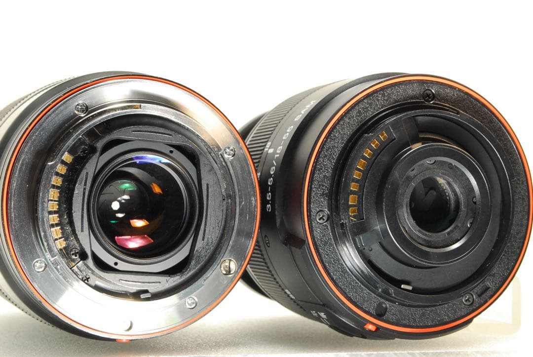 SONY α55 ❤️超望遠300mm ダブルレンズ 一眼レフ スマホ転送