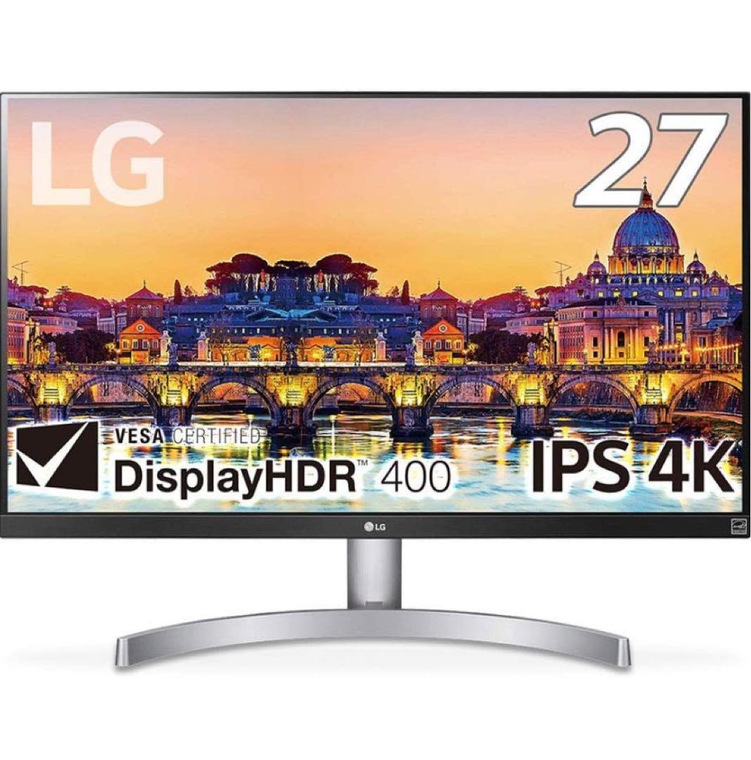 LG 27インチ IPS 4K モニター 27UL600w