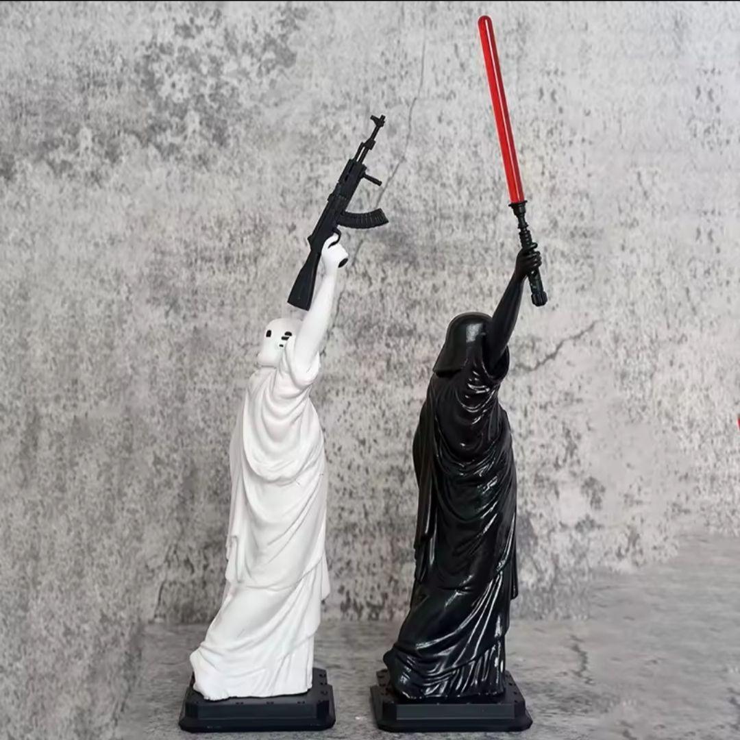 【新品2体セット】STAR WARS スターウォーズ 自由の女神風フィギュア