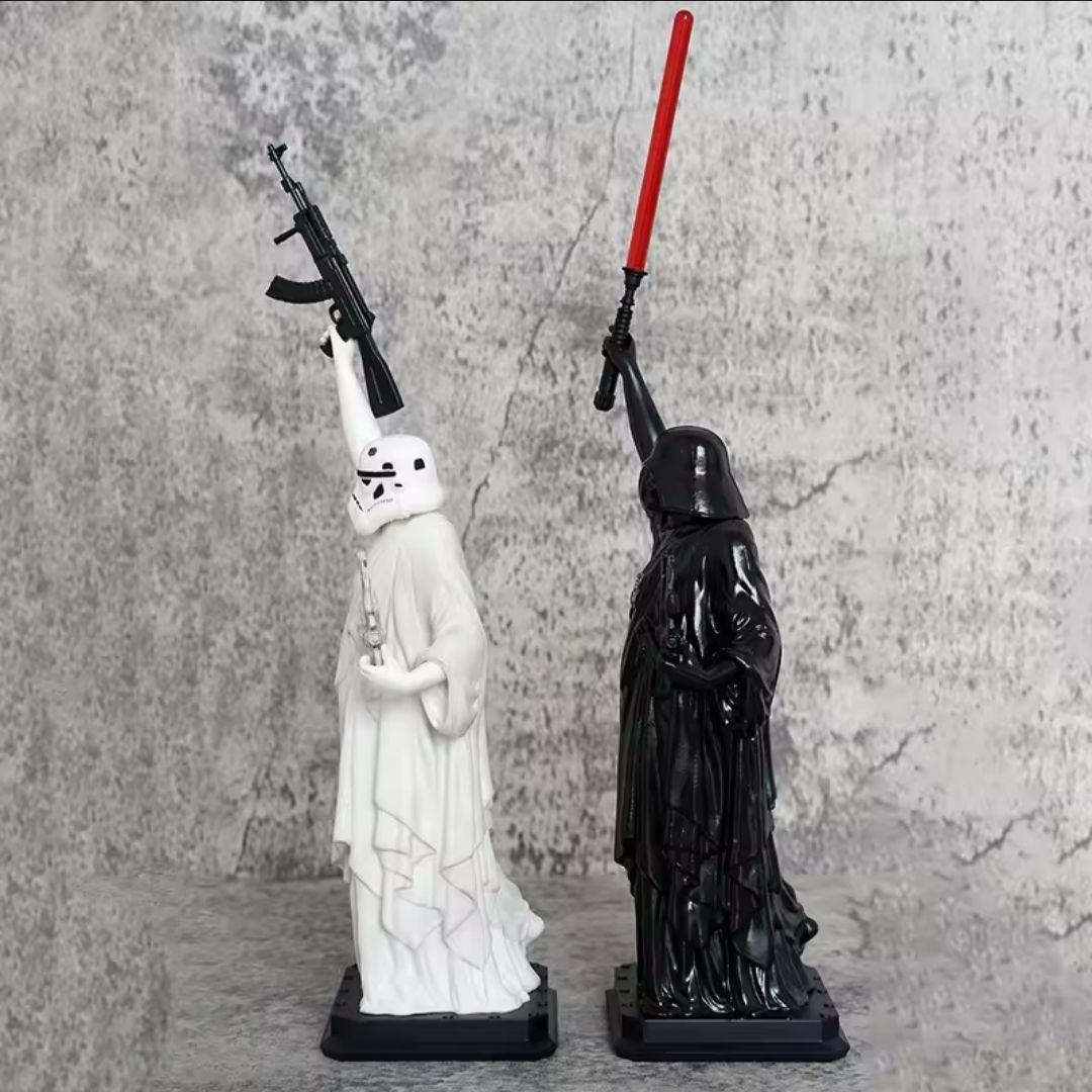 【新品2体セット】STAR WARS スターウォーズ 自由の女神風フィギュア