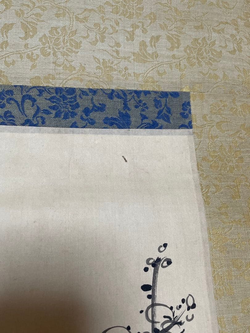 墨梅図 掛軸 古美術