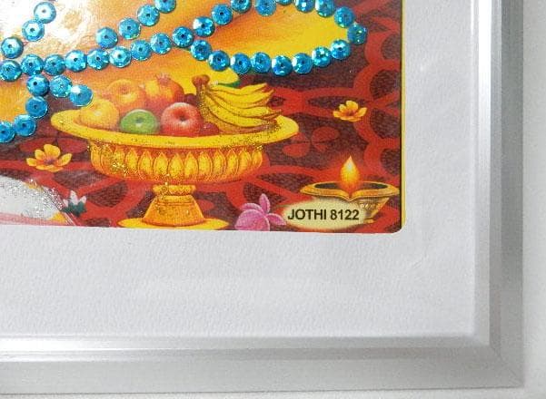 新品 ヒンドゥー教の神 ガネーシャ 絵画＆装飾額装 インド神話 ネパール購入