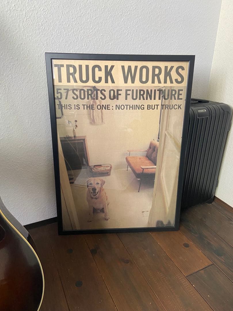 truckfurniture ポスター 額入りトラックファニチャー4枚セット
