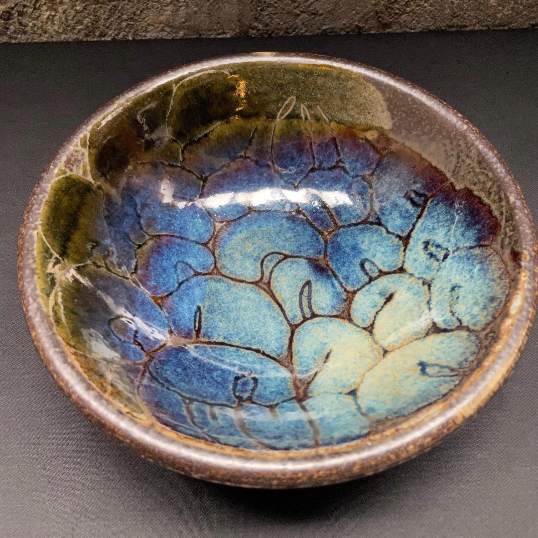 希少 ロルフ・オーヴァーベルク ドイツ 陶芸家 大鉢 ボウル ミッドセンチュリー