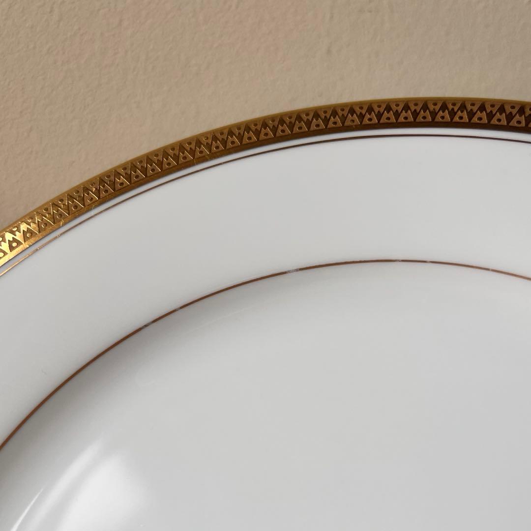 ノリタケ ゴールドリッジ 23cmプレート　5枚セット　5480s 金彩