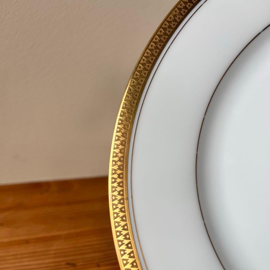 ノリタケ ゴールドリッジ 23cmプレート　5枚セット　5480s 金彩