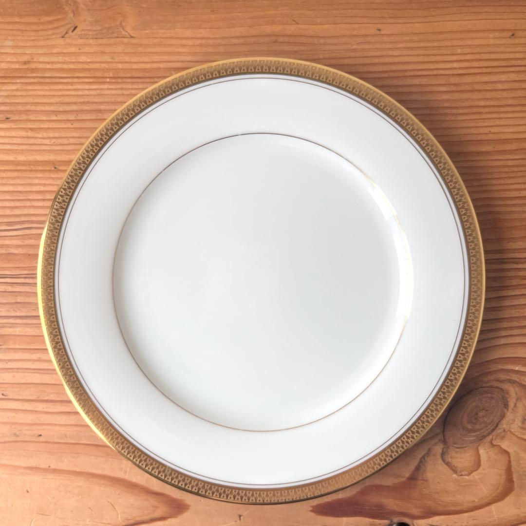 ノリタケ ゴールドリッジ 23cmプレート　5枚セット　5480s 金彩