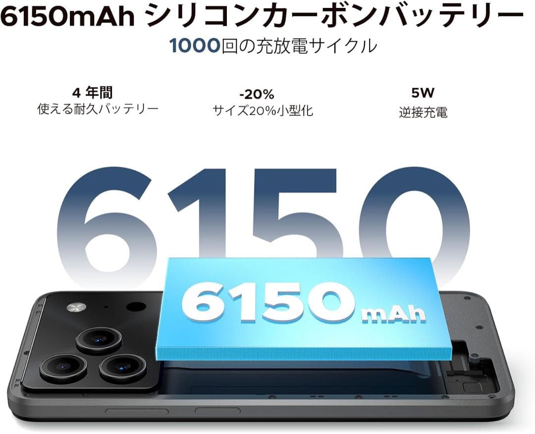 Android16 スマホ 32GB+128GB 2TB拡張 simフリー