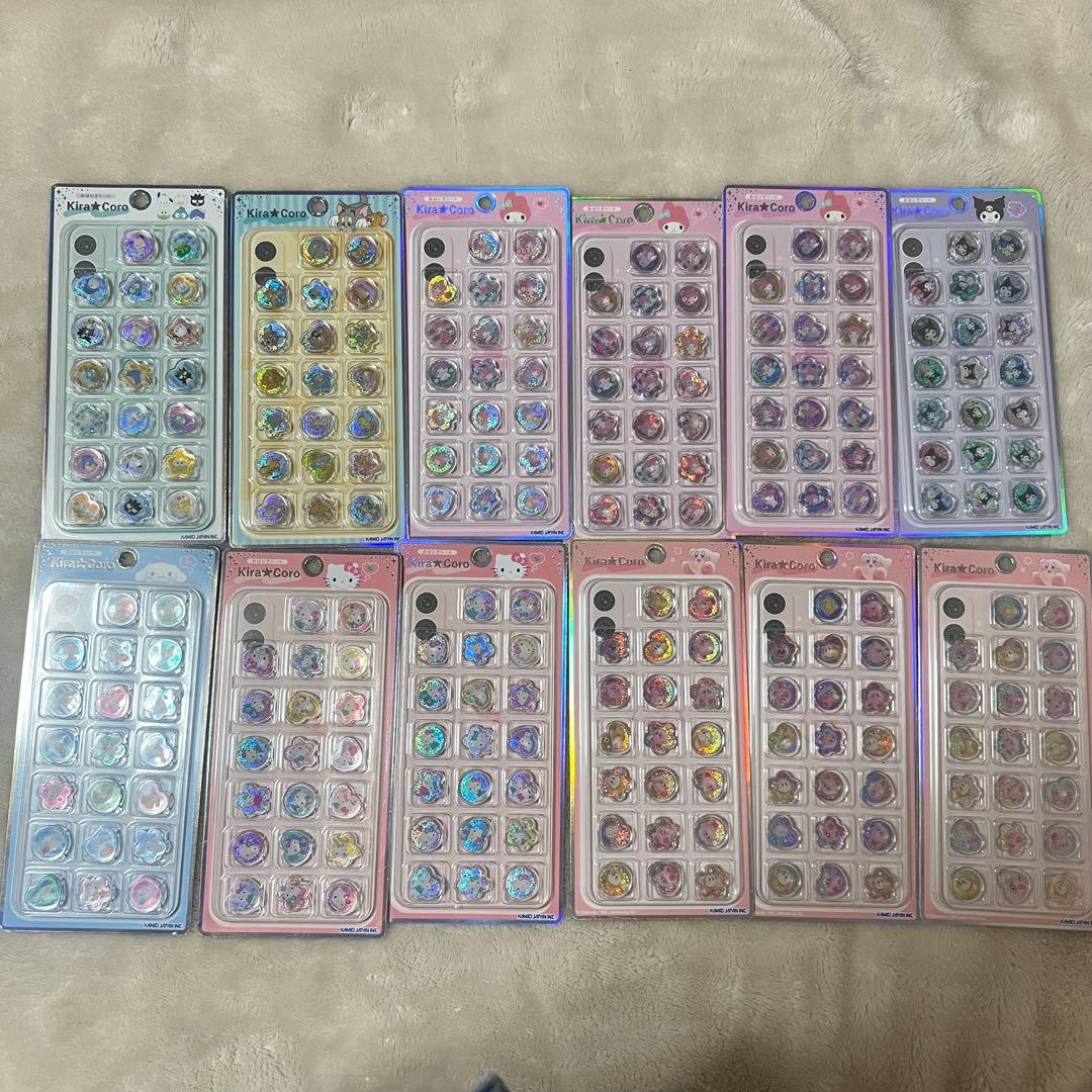 【正規品・即日発送・匿名発送】サンリオ ボンボンドロップシール55点まとめ売り