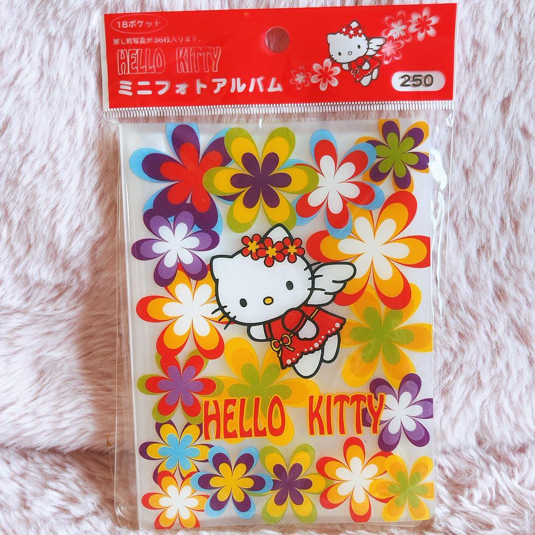 希少レア　ハローキティ　エンジェル　フラワー　レターセット　アルバム　2002