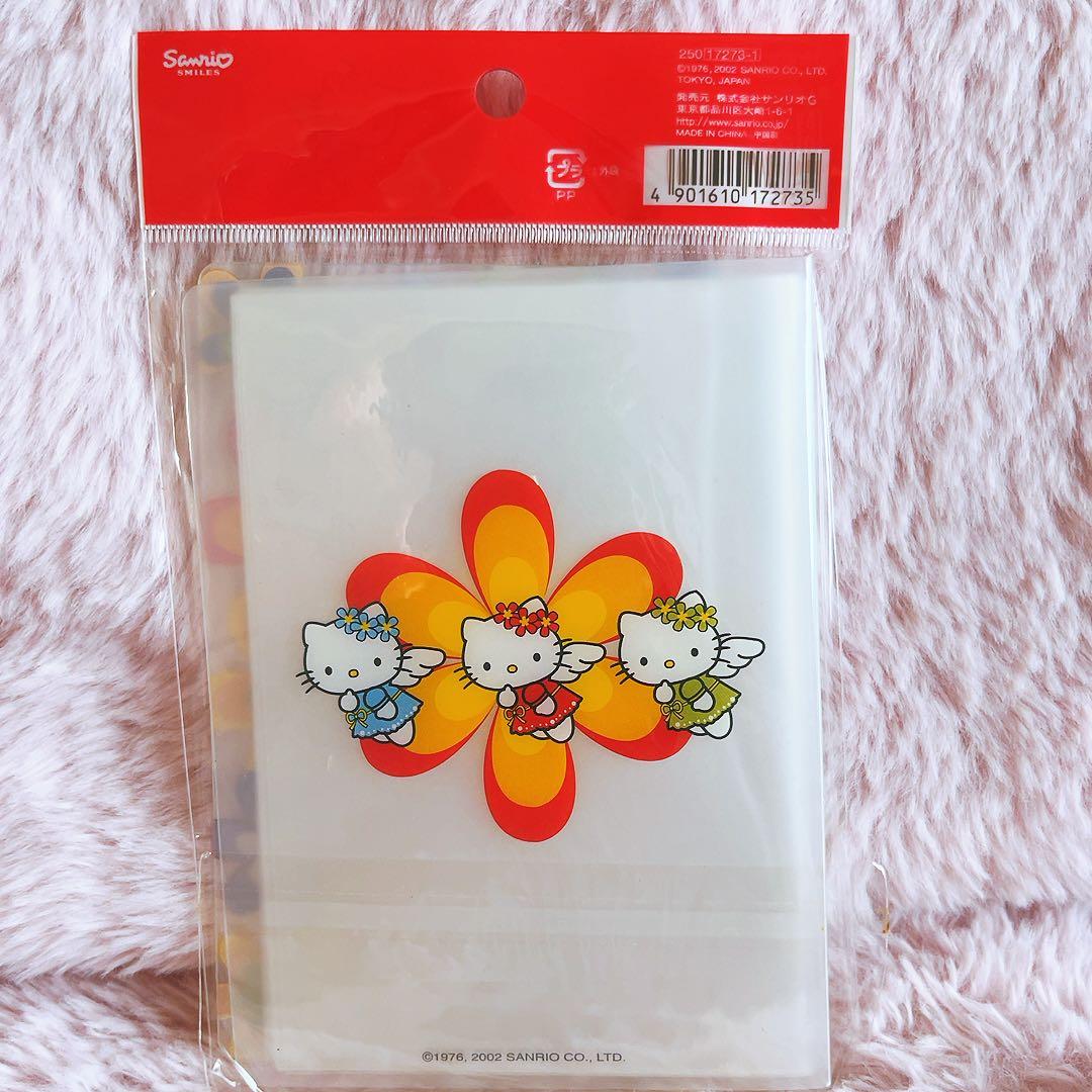 希少レア　ハローキティ　エンジェル　フラワー　レターセット　アルバム　2002