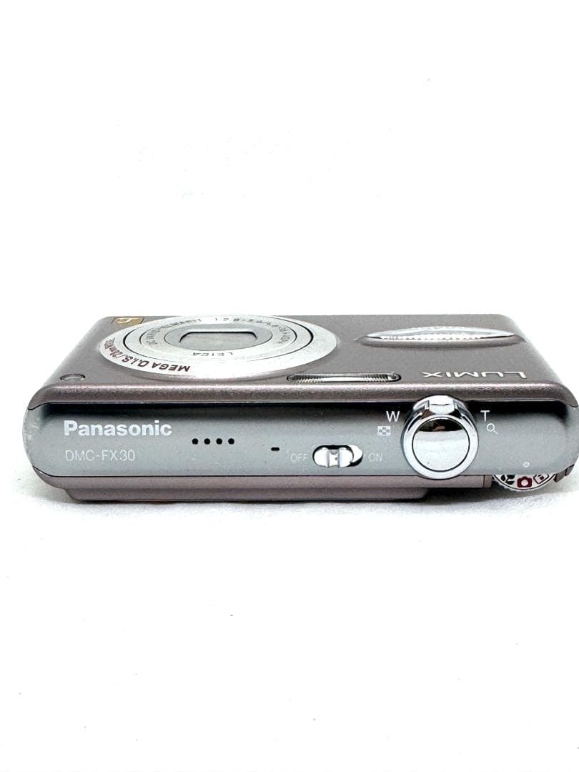 ★良品★Panasonic DMC−FX30 ブラウン デジカメ 動作確認済