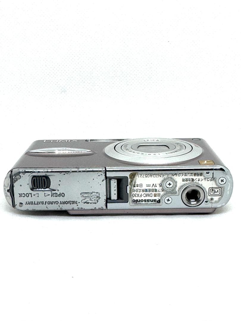 ★良品★Panasonic DMC−FX30 ブラウン デジカメ 動作確認済