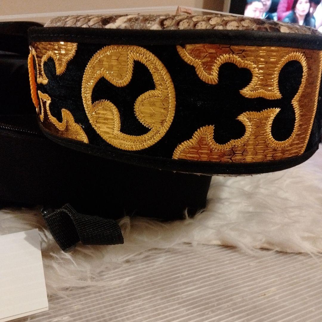 未使用級　三線 本皮