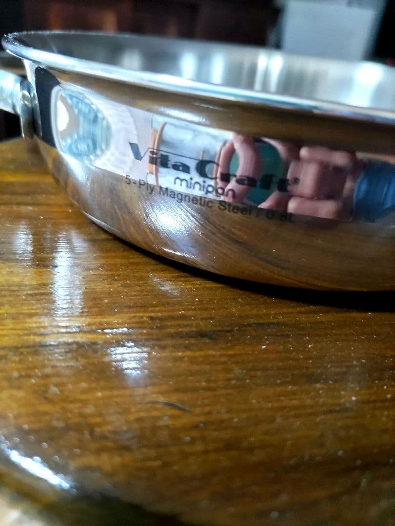 vitacraft　ステンレスミニパン片手フライパン　16cm