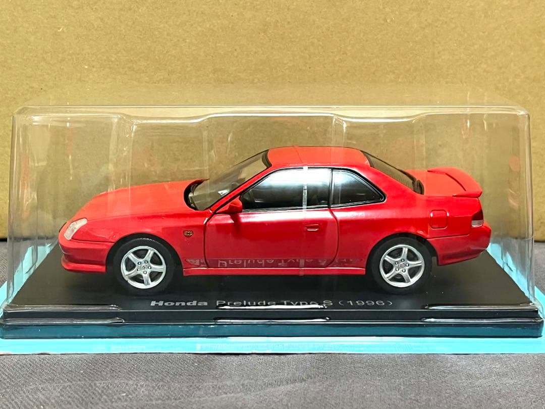 アシェット 国産名車 1/24 ホンダ プレリュード タイプ S 1996 旧車