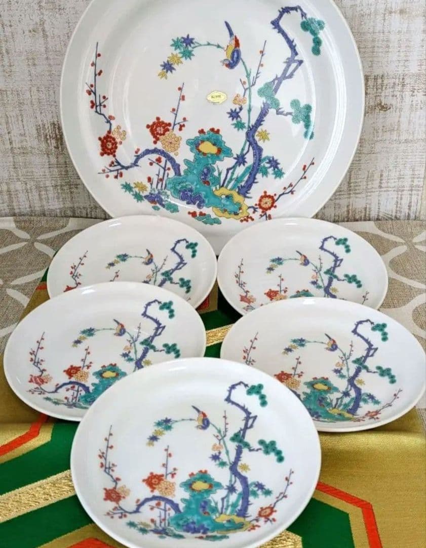 ともゆう様✿伊万里焼✿小笠原藤右衛門✿七代藤右衛門✿鍋島花入✿＆有田焼皿セット