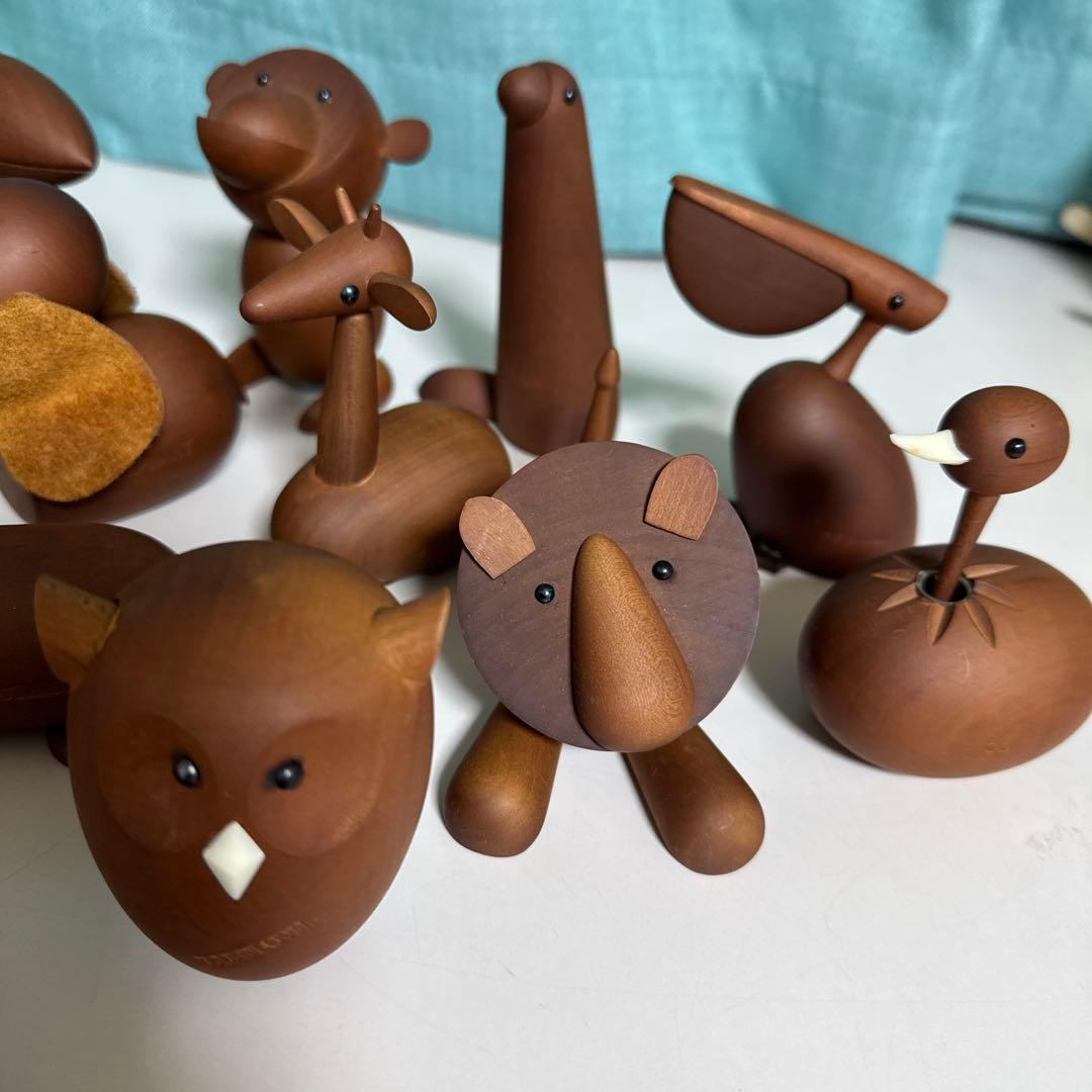 sensukai 千趣会　ロイヤルペット　置物 木　動物　17体　カンガルー