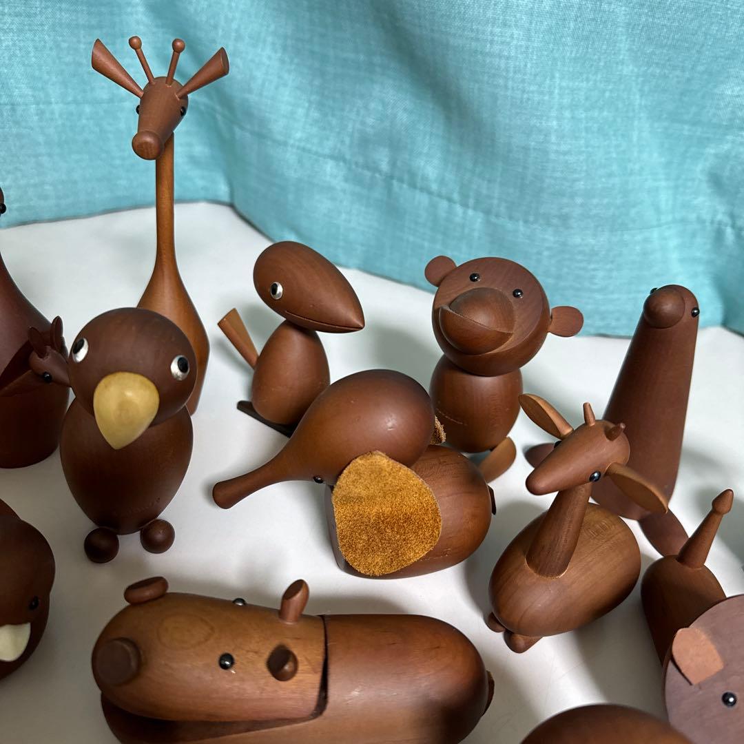 sensukai 千趣会　ロイヤルペット　置物 木　動物　17体　カンガルー