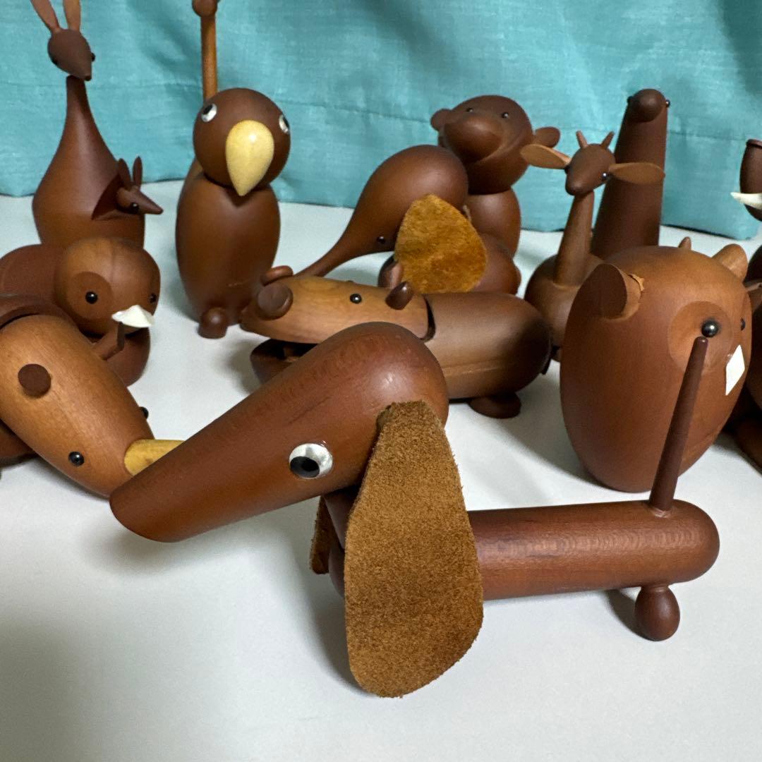 sensukai 千趣会　ロイヤルペット　置物 木　動物　17体　カンガルー