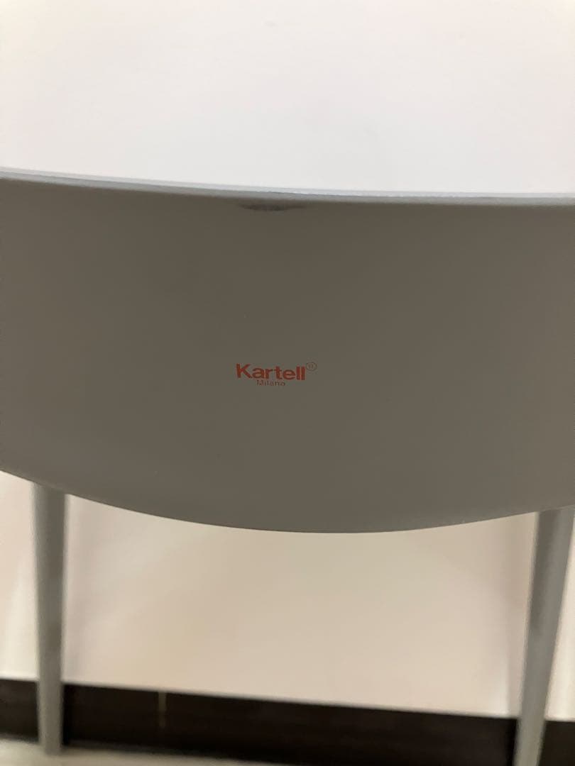 【希少】カルテル マスターズ チェア 2脚セット グレー イタリア製 MA43