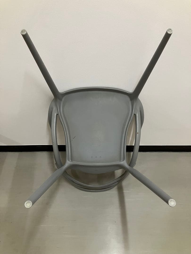 【希少】カルテル マスターズ チェア 2脚セット グレー イタリア製 MA43